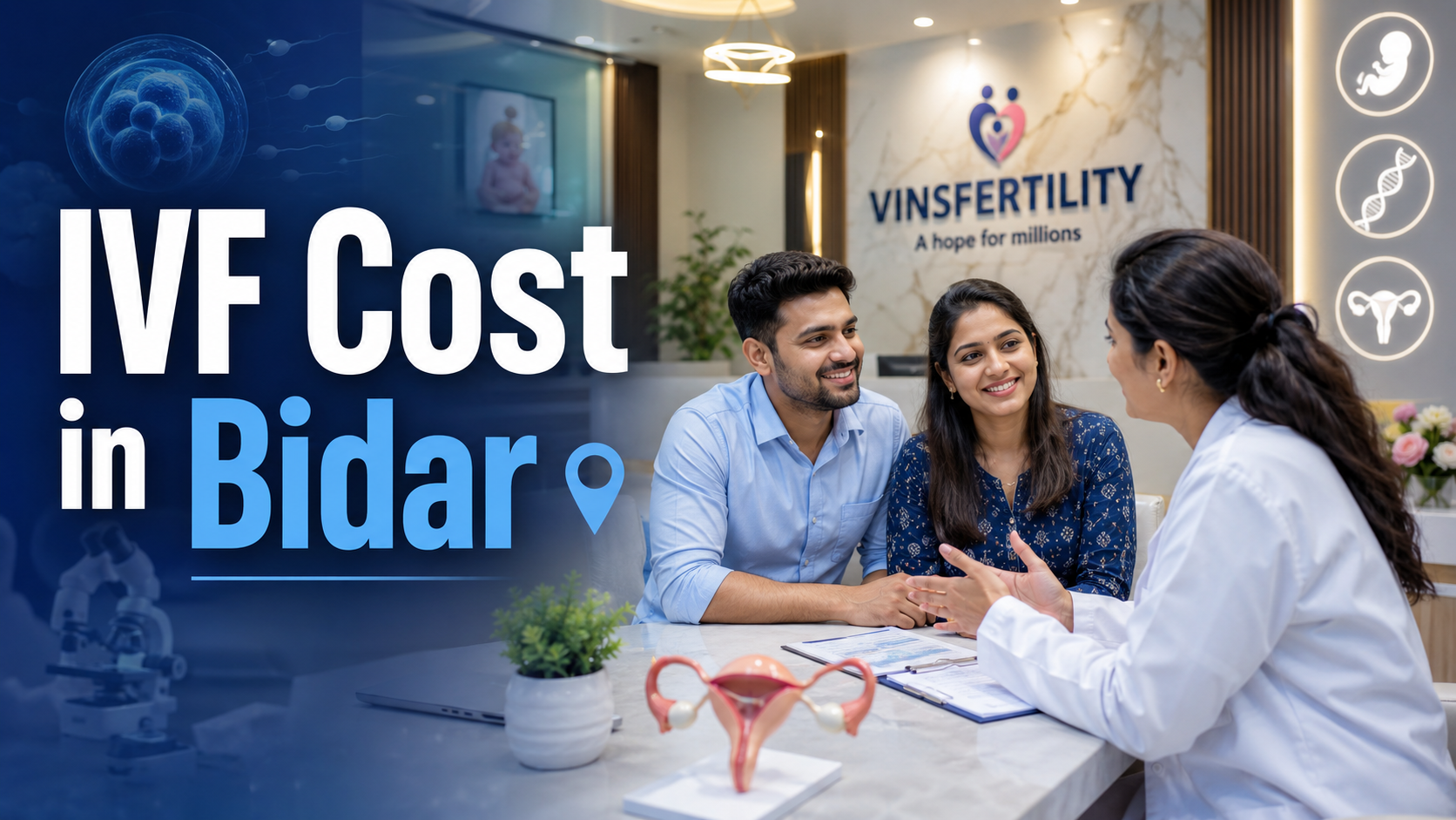 IVF Cost in Bidar 2026 | ₹1.15&ndash;1.95 Lakh Test Tube Baby Cost